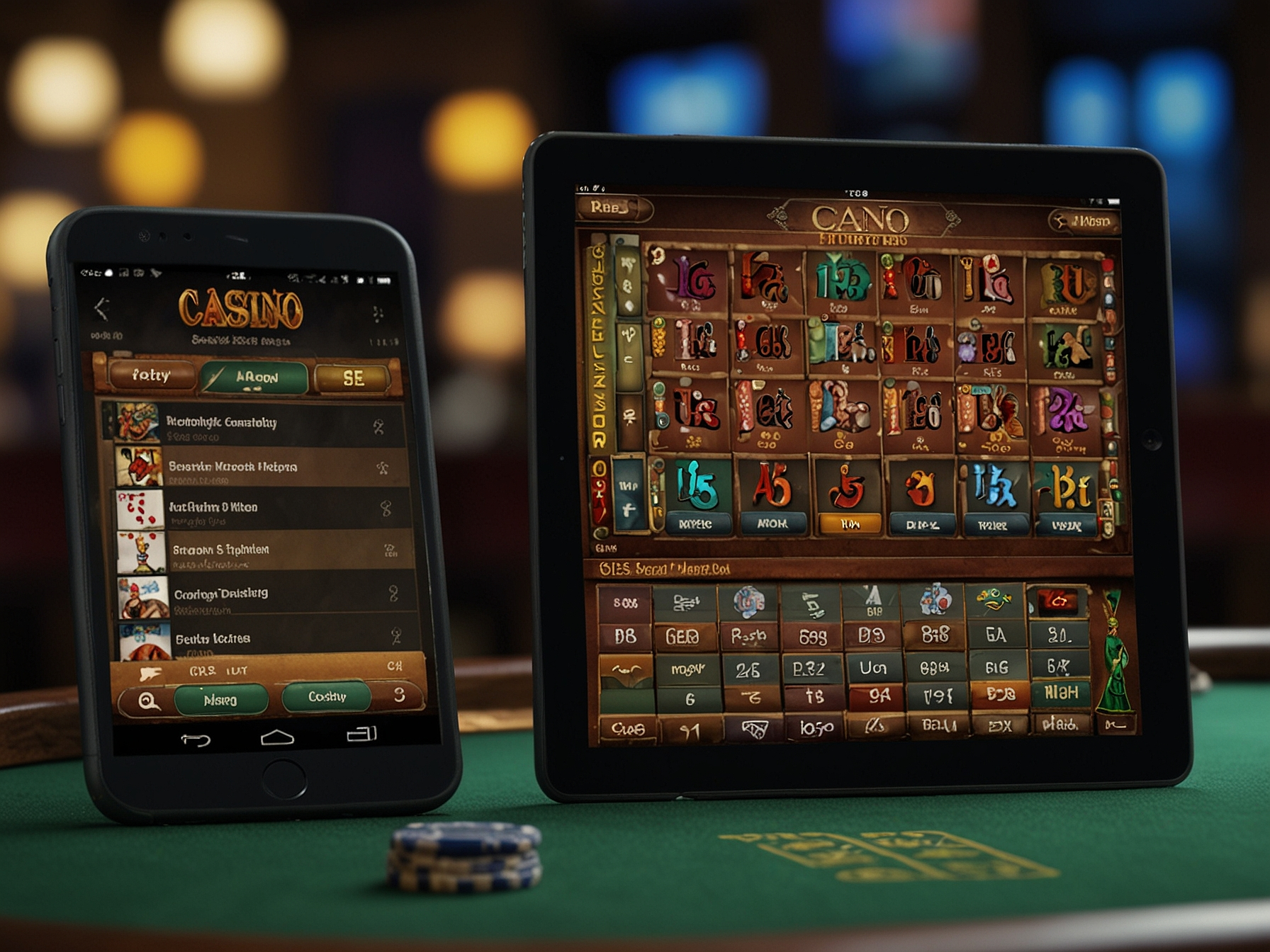 Mobile app on multiple devices