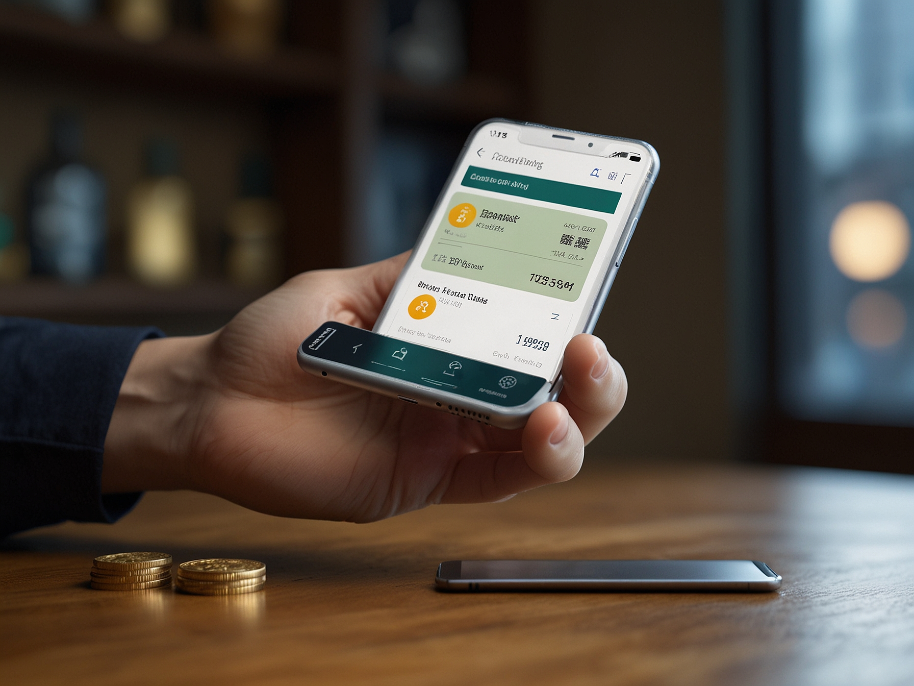 Mobile payments illustration